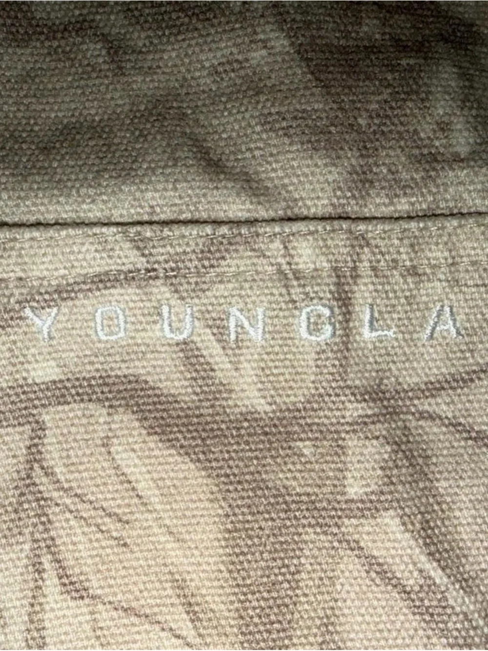 YoungLA Tree Camo Carpenter Pants Size S Y2K Baggy Streetwear